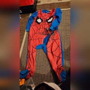spider man footless Pajamas